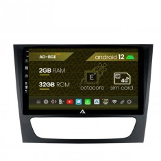 Navigatie Mercedes Benz W211 CLS, Android 12, E-Octacore 2GB RAM + 32GB ROM, 9 Inch - AD-BGE9002+AD-BGRKIT415