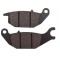 Set placute frana Honda CBR125, 107x41x10/91.6x40.6x10 mm