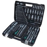 Cumpara ieftin Set trusa chei 216 piese, tubulare 1/4", 3/8", 1/2", combinatii si biti, Campion CMP1646