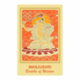 Cardul intelepciunii si al invataturii cu Buddha Manjushri