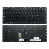 Tastatura Laptop, Lenovo, Yoga 910-13IKB Type 80VG, 80VF, iluminata, neagra, layout US