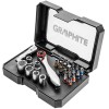 Set Biti si Tubulare Graphite 1/4&quot;, 26 Bucati, Otel S2, HardWork ToolsRange