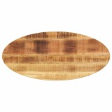 Cumpara ieftin Blat de masa oval, 110x40x3,8 cm, lemn masiv de mango