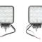 Set lampi LED, tip far cu semnalizare dreapta si stanga, 16 LED-uri, 12-24V, 139x128x57 mm, Breckner Germany