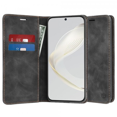 Husa pentru Huawei nova 12s / nova 11, Techsuit, Confy, Neagra foto