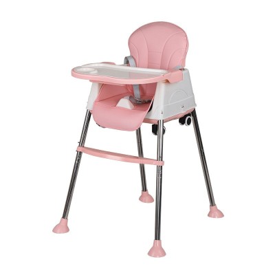 Scaun de Masa Pliabil 3in1, Flippy, Reglabil, Multifunctional, 3 Pozitii, Masuta si Husa Detasabile, Roti, Centura de Siguranta, Ajustare Inaltime, Ro foto