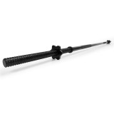 Bara haltera dreapta 180 cm, otel, 25 mm, suport 140 kg, negru