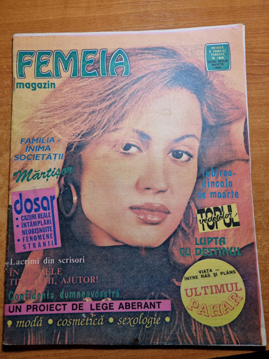 femeia martie 1994-maia morgenstern,angela similea,moda