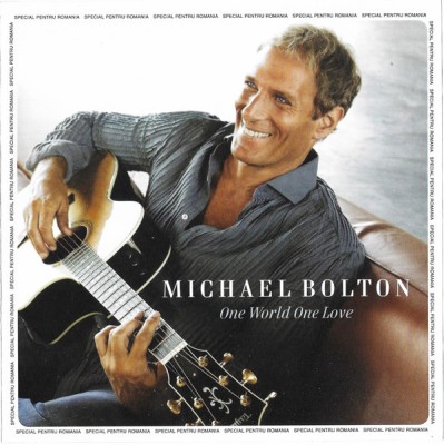 CD Michael Bolton &amp;lrm;&amp;ndash; One World One Love, original foto