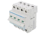 Separator-&icirc;ntrerupător 4P 40A 400VAC pentru șină DIN