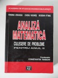 C-tin Raischi - Analiza matematica. Culegere de probleme pt anul II, V. Atanasiu