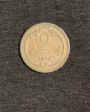 Moneda 2 heller 1913 Austria, Europa