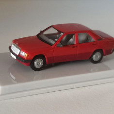 Macheta Mercedes-Benz 190E W201 rosu - Brekina Starmada 1/87 H0