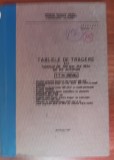 myh 112 - Tablele de tragere ale tunului - 1987