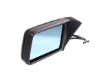 Oglinda exterioara Mercedes 190 (W201), 10.1982-08.1993, W124/Clasa E(Sedan/Combi) 12.1984-06.1996, Stanga, Albastra, parghie, Fara incalzire, carcas