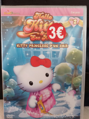 DVD - HELLO KITTY - KITTY PRINCESSE D&amp;#039;UN SOIR - SIGILAT franceza foto