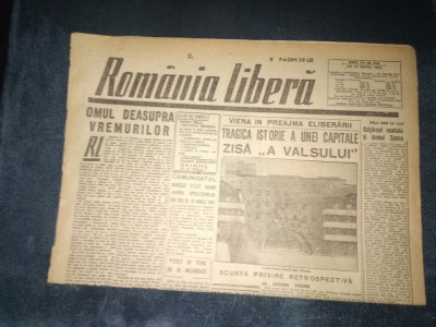 ZIAR ROMANIA LIBERA 12 APRILIE 1945 foto