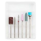 Cumpara ieftin Set 6 Capete Freza Unghii SensoPRO Milano #04