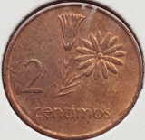 1975 Mozambic 2 centimos 1975 km 91, Africa