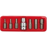Vorel 66710 - Set capete de insurubare profil HEX 7 bucati