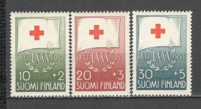 Finlanda.1957 80 ani Crucea Rosie DF.8 foto