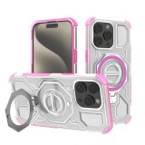 Husa iPhone 15 Pro Max Asteroid GSM Carbon Shield PRO, roz