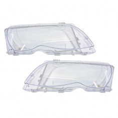 Set 2 sticle faruri pentru BMW Seria 3 E46 Facelift (2001 - 2005) - HB011