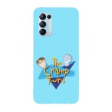 Husa compatibila cu Oppo A54 5G, Viceversa, model The Cramps, Silicon, TPU, Transparent, Carcasa