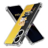 Husa antisoc pentru xiaomi poco x7 pro, airbag pro, let&acirc;s move forward
