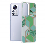 Techsuit - Marble Series - Xiaomi 12 Pro verde