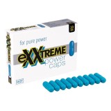 Capsule HOT Exxtreme Power Caps, pentru potență și performanțe sexuale &icirc;mbunătățite, cu cardamom și guarana, 10 buc