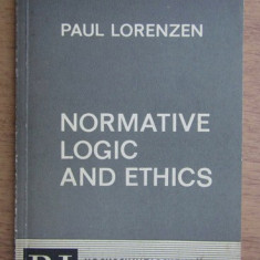 Normative logic and ethics / Paul Lorenzen