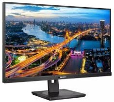 Monitor LED IPS Philips 27&amp;quot;, WQHD, DisplayPort, Vesa, Negru Usb-C foto