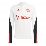 Bluză cu fermoar scurt Fotbal ADIDAS Replică Manchester United 23/24 Adulți