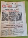 ziarul flacara 24 decembrie 1989 - editie speciala, nr.1 - revolutia romana