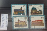TS21 - Timbre serie DDR 1985 Mi2976-79, Stampilat