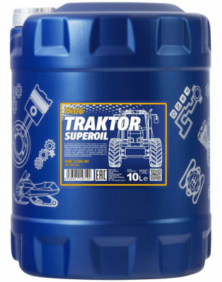 Ulei Motor Mannol Traktor Superoil 15W-40-10L MN7406-10 foto