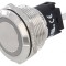 Lampă de control LED verde &Oslash;22mm 24V - 82 mm: Lampă de control verde LED &Oslash;22mm 24V