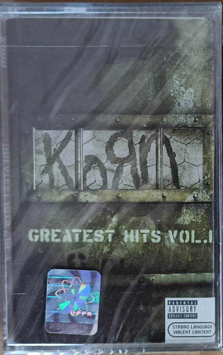 Korn &ndash; Greatest Hits Vol. 1 , casetă sigilată cu muzică Rock