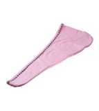 Prosop turban pentru uscarea parului, super absorbant din microfibra, roz, Oem