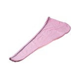 Prosop turban pentru uscarea parului, super absorbant din microfibra, roz
