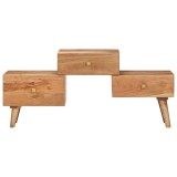 Cumpara ieftin Comodă TV, 108 x 30 x 49 cm, lemn masiv de acacia