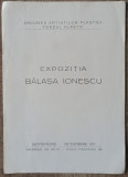 Expozitia Balasa Ionescu 1957