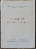 Expozitia Balasa Ionescu 1957