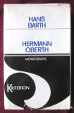 &quot;HERMANN OBERTH. Titanul navigatiei spatiale&quot;, Hans Barth, 1979. Monografie