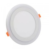 Spot LED Rotund Doua Culori 24+12W 320mm 3000k-6500k Trei Functii SPN DL73S36