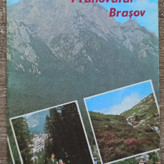 Pliant promovare Valea Prahovei si Brasov din perioada comunista