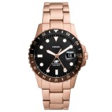 Ceas Barbati, Fossil, Blue GMT FS6027 - Marime universala