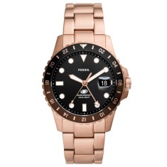 Ceas Barbati, Fossil, Blue GMT FS6027 - Marime universala