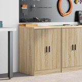 vidaXL Dulap depozitare garaj Stejar Sonoma 60x51x85 cm lemn masiv pin